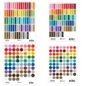 Tim Holtz Distress Label Assortment Sheets - Black
